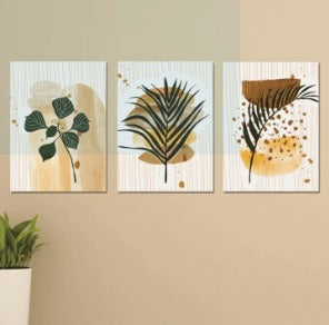 3 Wall Art Wooden Phototile Frames For Wall Decor Providing Elegant Design
